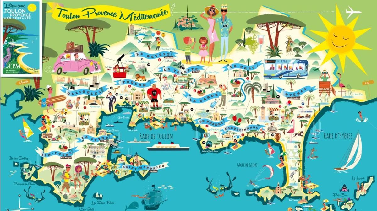 Plage A 400 M Studio Tout Confort Terrasse Clim Parking Hyères Zewnętrze zdjęcie